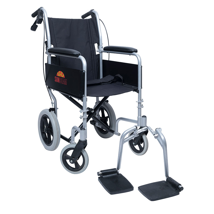Attendent propelled wheelchair (Aluminium)