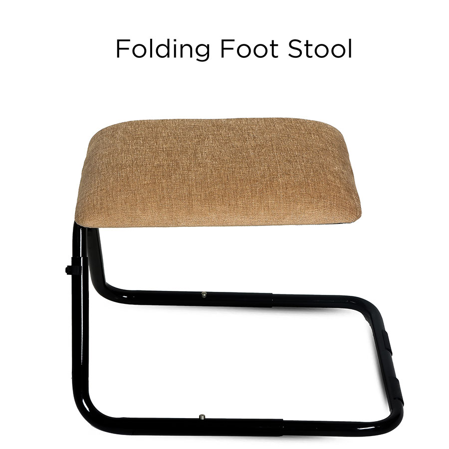 Folding foot stool