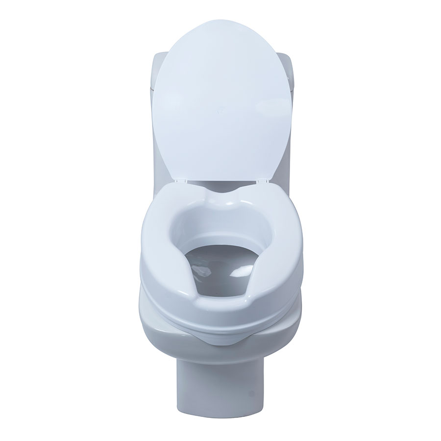 Plastic Raised toilet seat (4